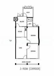 Blk 123 Toa Payoh View (Toa Payoh), HDB 3 Rooms #608104281